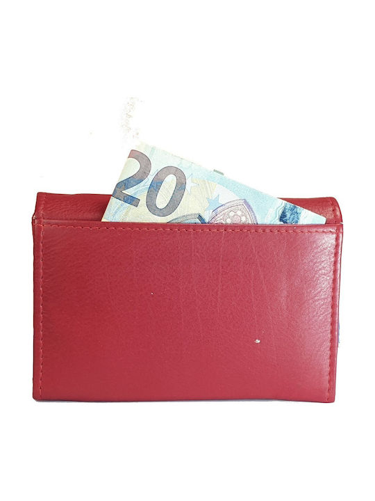 CG 116 Klein Leder Damen Geldbörse Rot