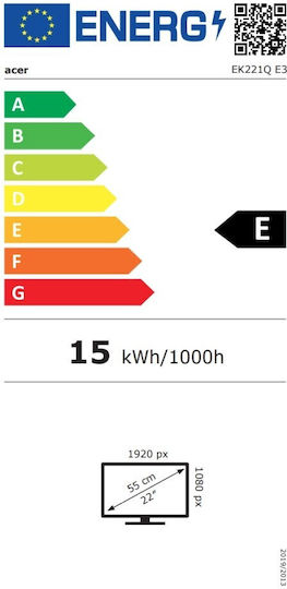 Acer EK221QE3 IPS Монитор 21.5" FHD 1920x1080