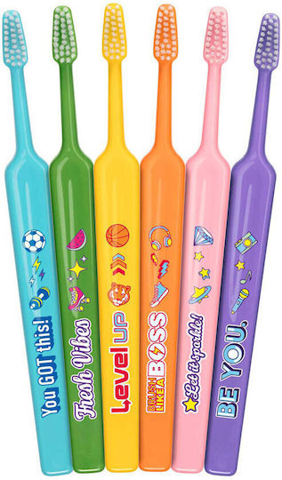 TePe Kids Soft Παιδliche Zahnbürste Für 6+ Jahre Let It Sparkle