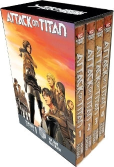 Attack On Titan Season 1 Part 1 Box Set, PART 1 MANGA
