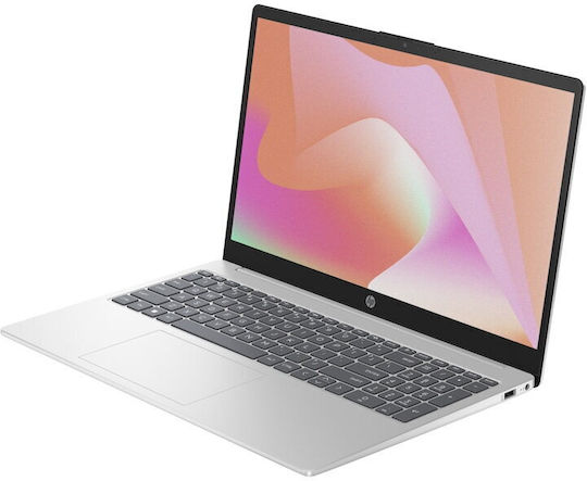HP 15-fd0081nq 15.6" FHD (i7-1355U/16GB/512GB SSD/No OS) Alb Diamant (Tastatură Engleză Internațională)