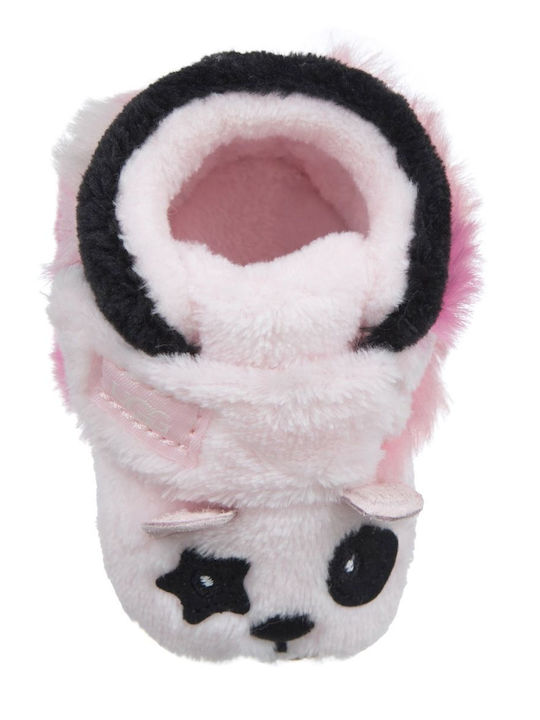 UGG Βρεφικά Παντοφλάκια Αγκαλιάς Ροζ Panda