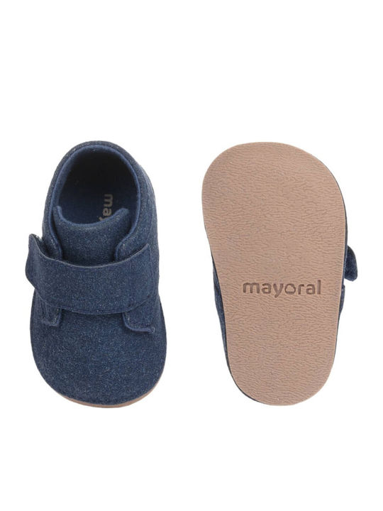 Mayoral Baby Booties Navy Blue desert