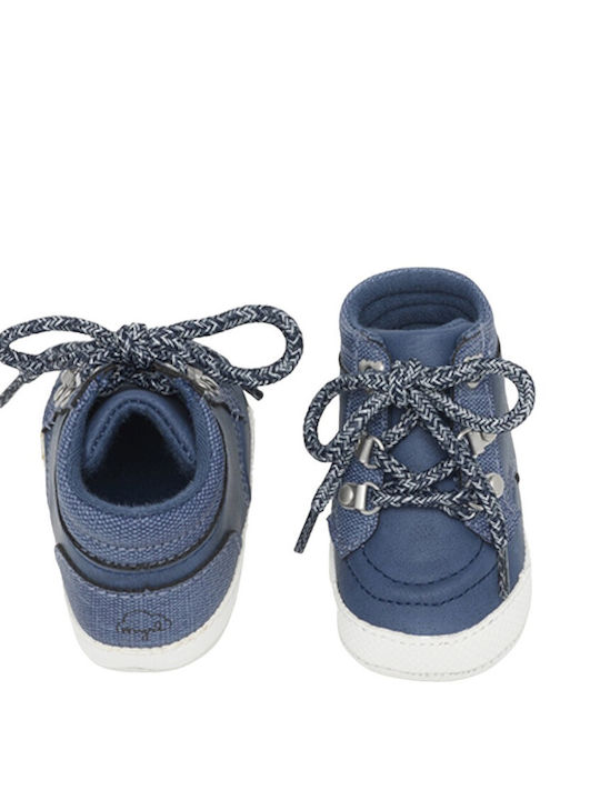 Mayoral Baby Booties Blue Mayoral Baby Booties Blue