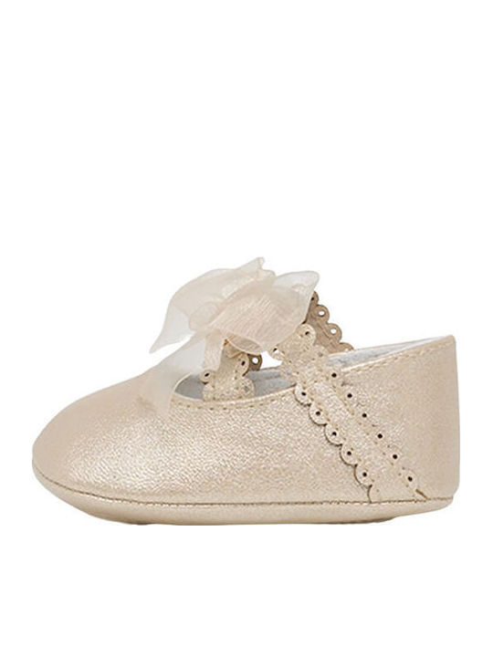 Mayoral Baby Ballerinas Beige