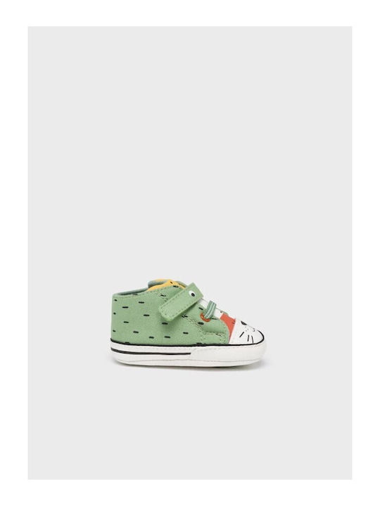 Mayoral Βρεφικά Sneakers Αγκαλιάς Πράσινα