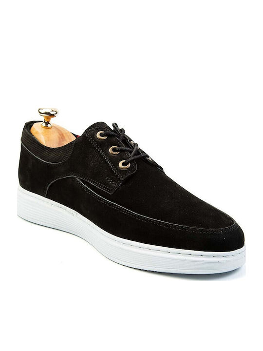 Men's Leather Casual Shoes Black