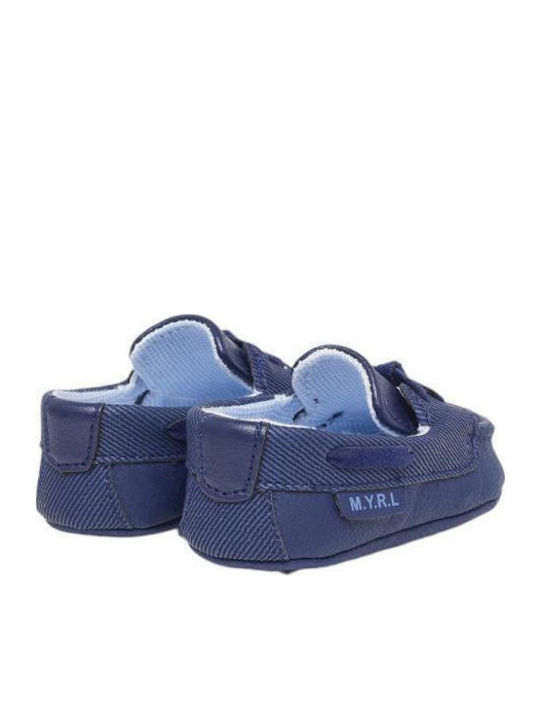 Mayoral Baby Moccasins Navy Blue