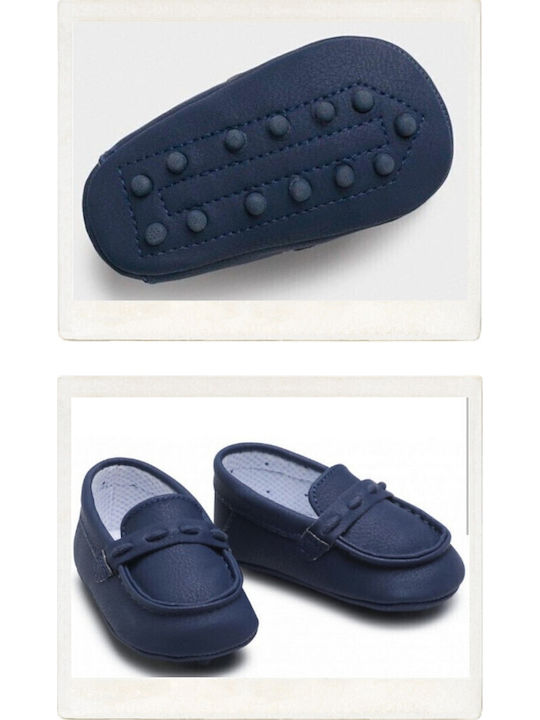 Mayoral Baby Moccasins Navy Blue