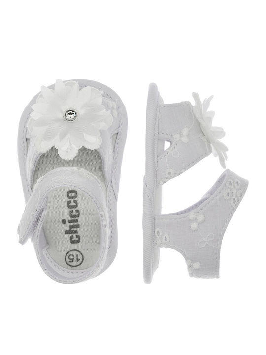 Chicco Baby Sandals White Bandal Nenita