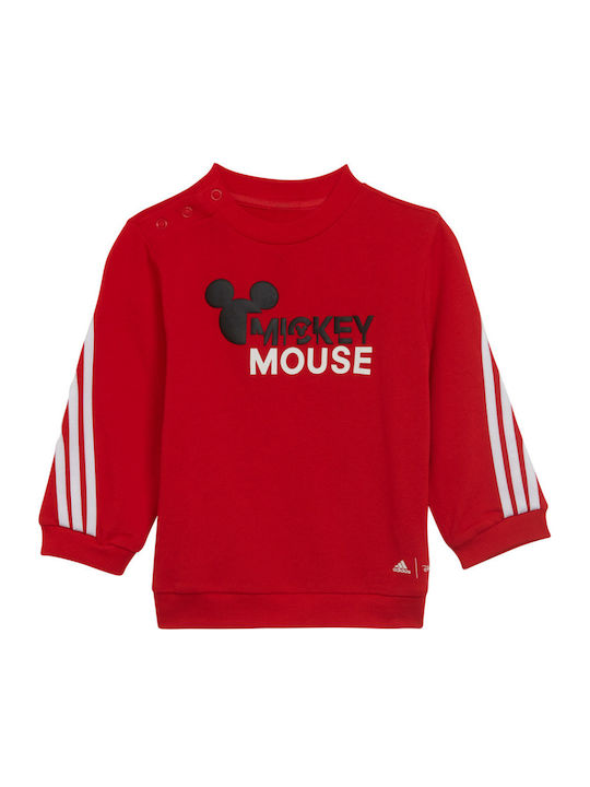 Kinder Sweatpants Set - Jogginganzug Rot 2Stück Disney Mickey Mouse
