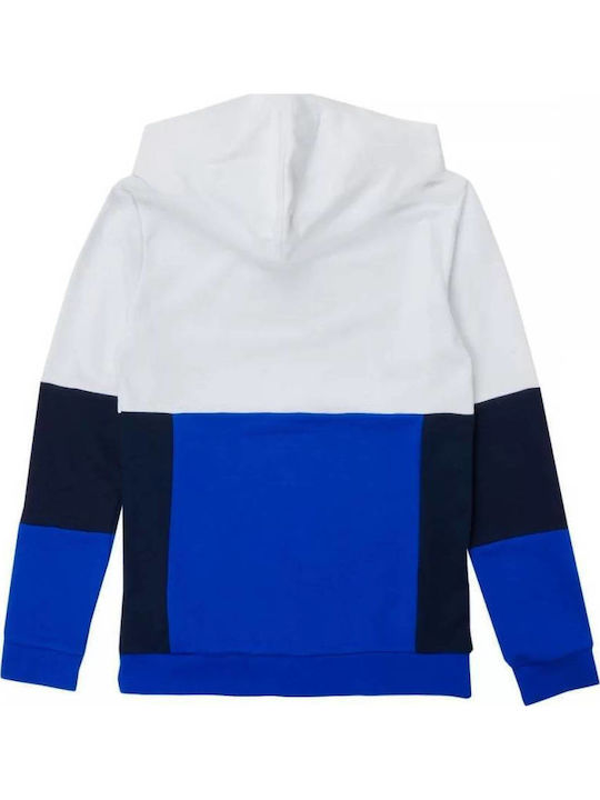 Kinder-Sweatshirt mit Kapuze Mehrfarbig Colorblock