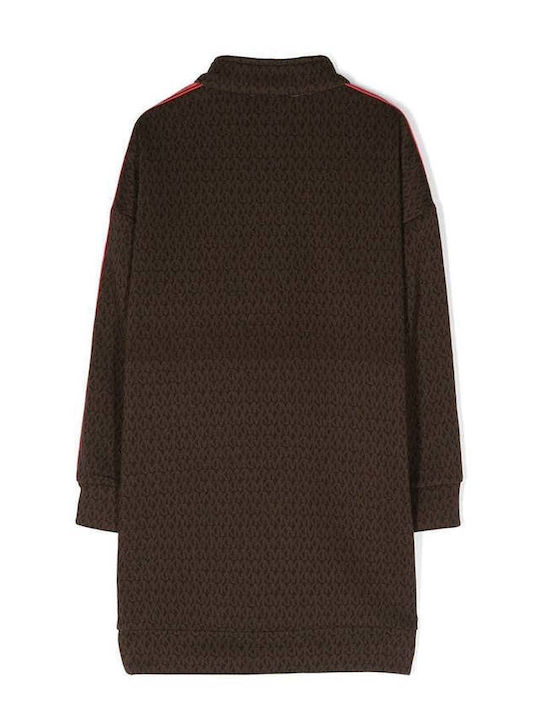 Kinderkleid Langärmelig Braun