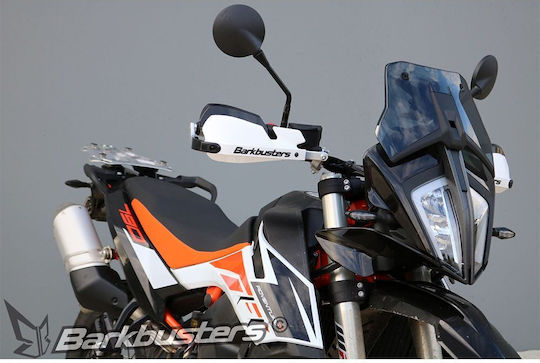 Barkbusters Installation Kit for Universal Motorcycle Handguards in Silver Colour