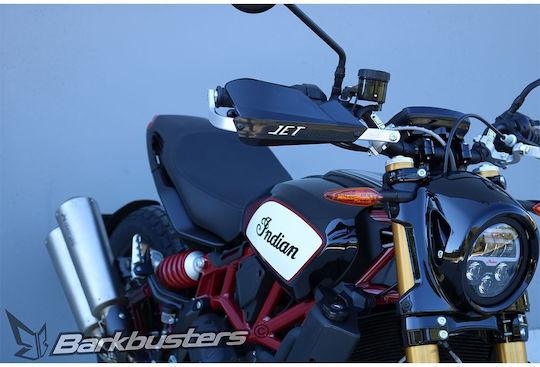 Barkbusters Installation Kit for Universal Motorcycle Handguards in Silver Colour
