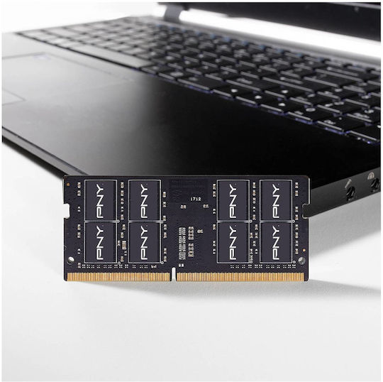 PNY 8GB DDR4 RAM mit Geschwindigkeit 3200 für Laptop
