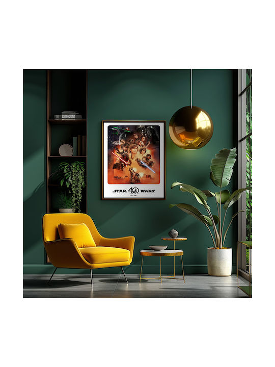 Poster Star Wars 40th Anniversary Mv306 21cm X 30cm