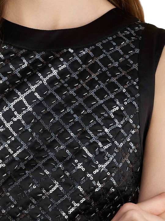 Rochie Mini de Seară Neagră