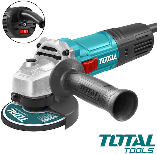 Total Τροχός 125mm Ρεύματος 900W με Ρύθμιση Στροφών