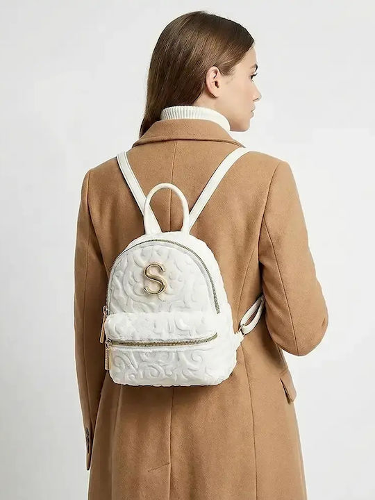Women's Bag Backpack Ecru