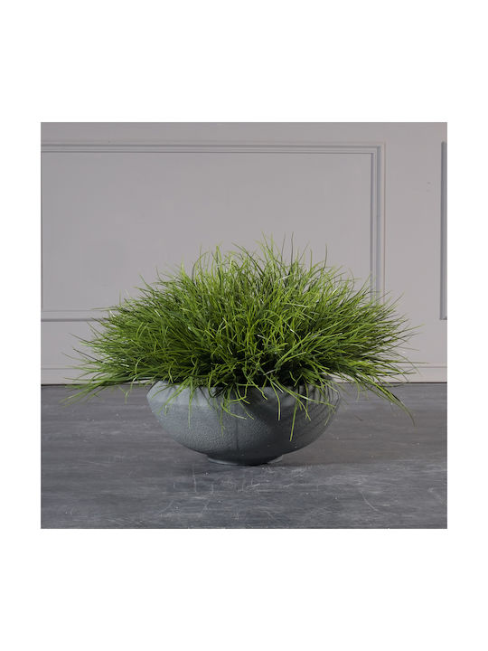 Supergreens Pot Ceramic Grey 55x55cm.