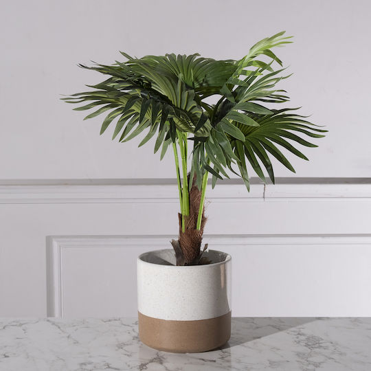 Supergreens Ghiveci Ceramică Alb 20.5x20.5εκ.