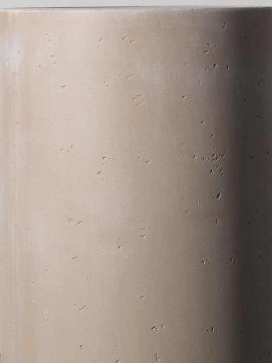 Supergreens Rocky Κασπώ Κεραμικό Μπεζ 34x34x61εκ.