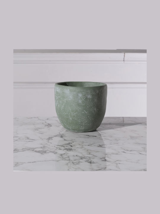 Supergreens Ghiveci din Beton Verde Supergreens Ghiveci din Beton Verde