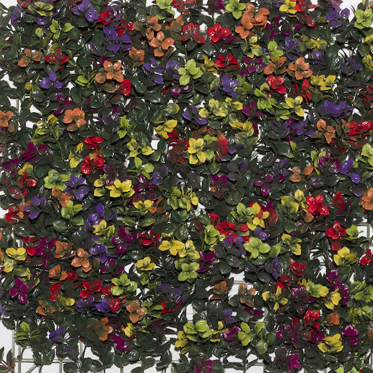 Supergreens Künstliches Laubpaneel Buxus Mehrfarbig 50x50cm