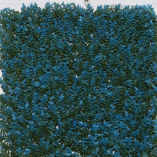 Supergreens Συνθετικό Πάνελ Φυλλωσιάς Moss Heatherstar Μπλε 50x50cm