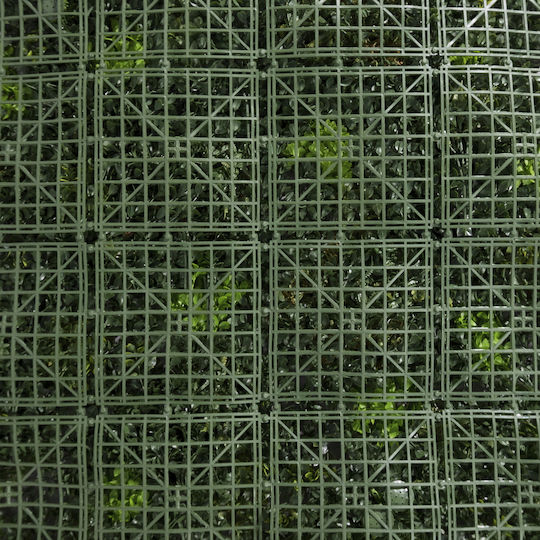 Supergreens Συνθετικό Πάνελ Φυλλωσιάς Πυξάρι Moss Giardino Πράσινη 1x1m Τεχνητή