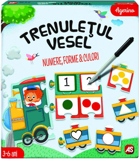 Clementoni Joc Educațional Litere și numere pentru 3-6 Ani