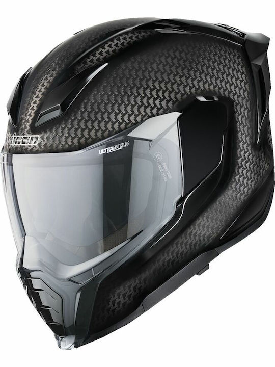 Icon Ultraflite Carbon Motorcycle Helmet Full Face ECE 22.06