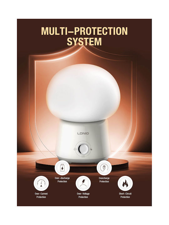 Ldnio Dekorative Lampe Weiß