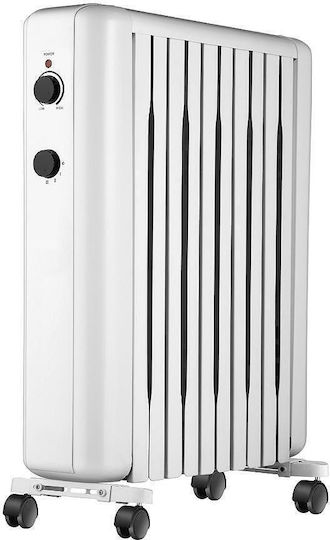 Finlux Oil Filled Radiator with 10 Fins 2500W