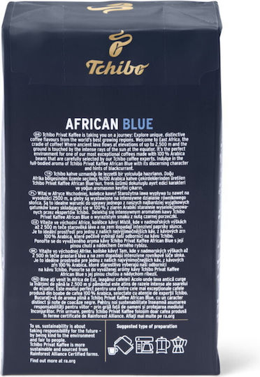 Tchibo Filterkaffee Arabica Privat Kaffee African Blue Gemahlen 250gr