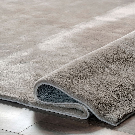 Deluxe Teppich Rechteckig Pelzige Mocha Brown