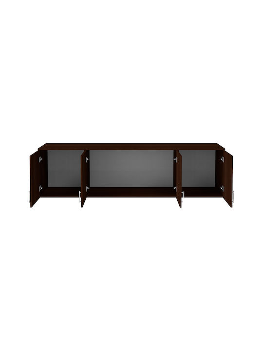 Pakketo Royal Правоъгълена Тавански шкаф от Плоча Wenge 200x58x7см 361-000110 2бр