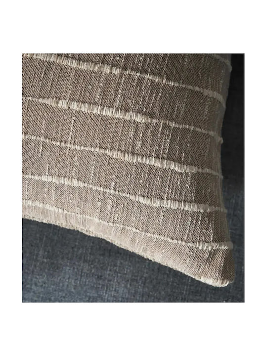 Gofis Home Διακοσμητική Μαξιλαροθήκη Vespera Beige 148/06 50x50εκ.