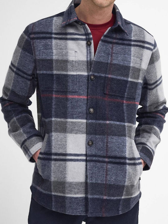 Μακρυμάνικo Overshirt Μπλε