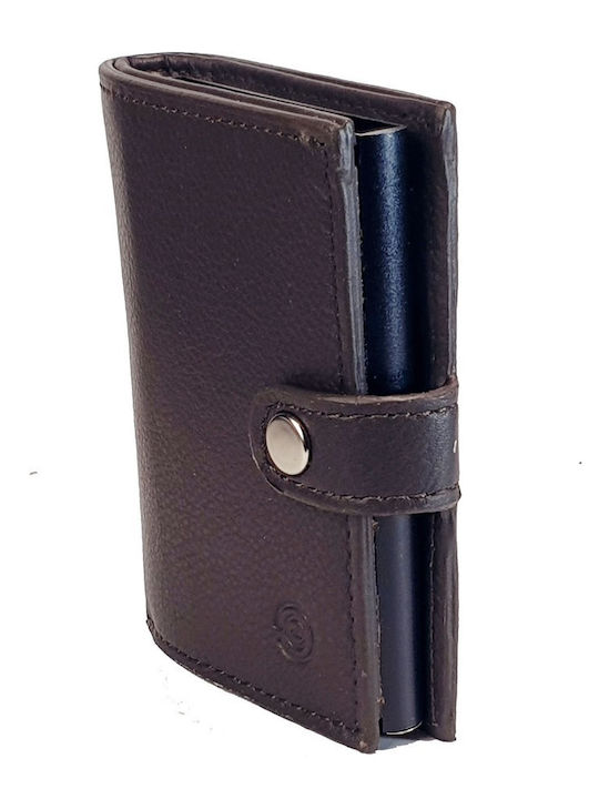 Men's Wallet Travel with RFID Brown