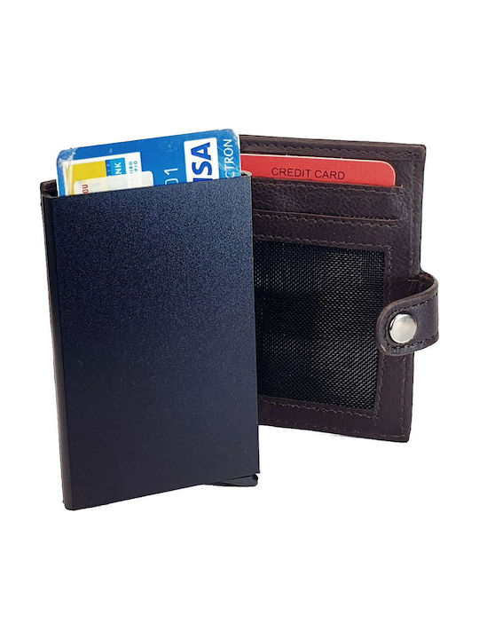 Men's Wallet Travel with RFID Brown