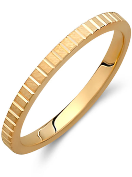 Valauro – Βέρες 9κ Κίτρινο Χρυσό 2.0mm