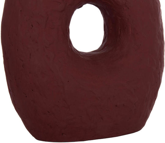HomeMarkt Decorative Vase Namentis Brown 27x13.5x37cm