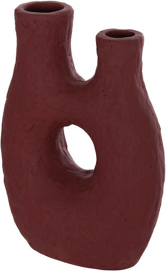 HomeMarkt Decorative Vase Namentis Brown 27x13.5x37cm