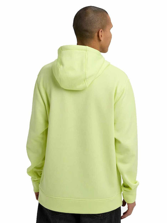 Φούτερ με Κουκούλα Glow Yellow Green Heather