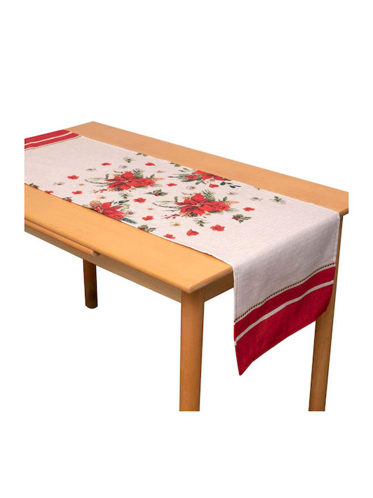 Viopros Runner Set 2 Pieces White 40x140cm