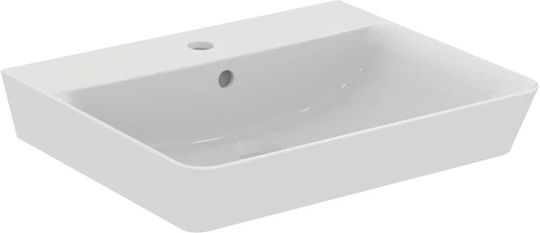 Ideal Standard Connect Air Επικαθήμενος Νιπτήρας Πορσελάνης 55x46x16cm Λευκό Γυαλιστερό
