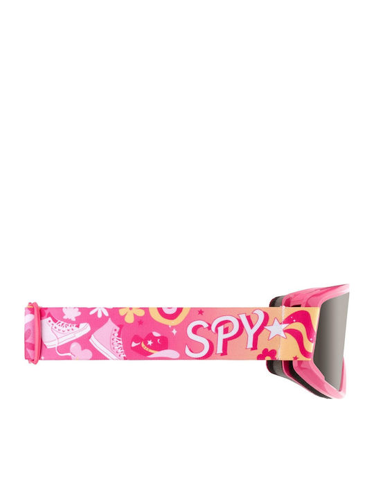 Spy Crusher Elite Μάσκα Σκι & Snowboard Παιδική Ροζ με Φακό σε Ροζ Χρώμα Spy Crusher Elite Μάσκα Σκι & Snowboard Παιδική Ροζ με Φακό σε Ροζ Χρώμα