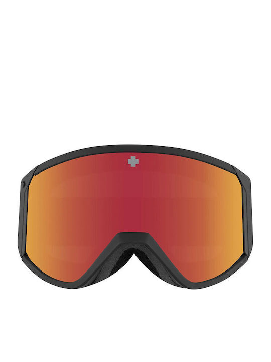 Spy Raider Ski & Snowboard Goggles Kids Black with Lens in Black Color